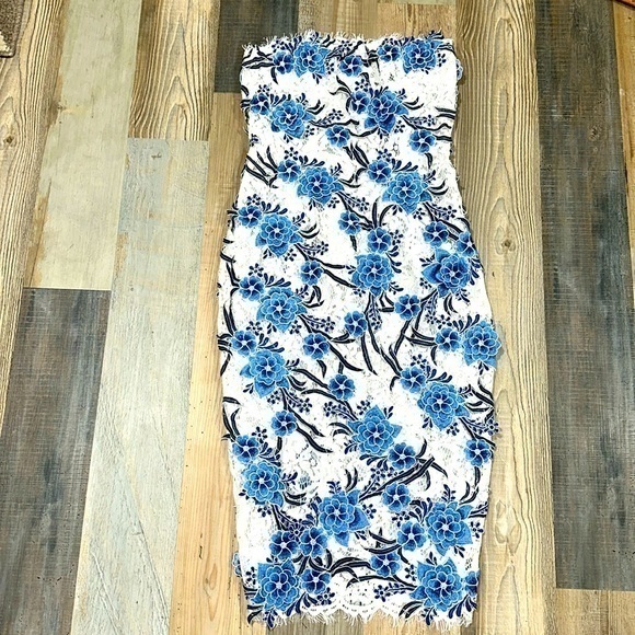 Embroidered flower dress